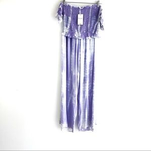 Kiwi & Punch swim beach coverup two piece size L